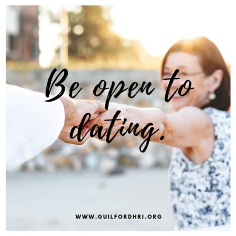 how to be open to dating again